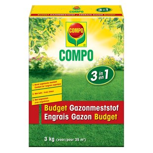 Compo Gazonmeststof Budget + Magnesium 35m² 3kg