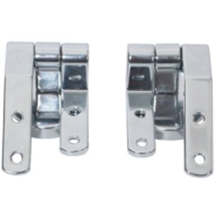 Aquavive Toiletzitting Scharnieren Aluminium 2 Stuks