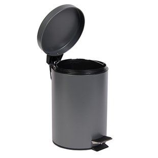 5l Pedal Bin Mat Grijs