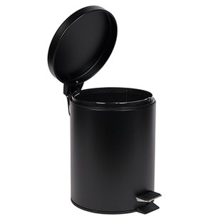 5l Pedal Bin Mat Zwart