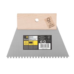 Sencys Lijmkam 18cm, Tanden 4x4mm