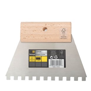 Sencys Lijmkam 18cm, Tanden 8x8mm