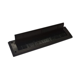 Sencys Brievenbusplaat - Abs - Bruin - 8x2x36cm