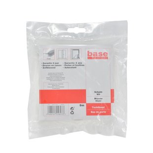 Baseline Tochtstrip Wit 9m