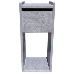 Staande Brievenbus Everest - Natuursteen - Blauwe Hardsteen - 41x100x32cm