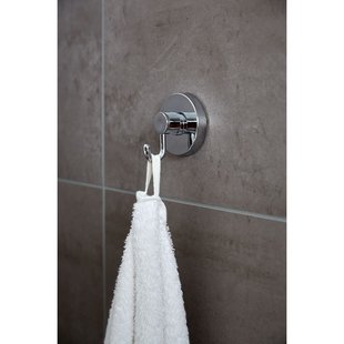 Wenko Haak Vacuumloc Chrome 2 Stuks