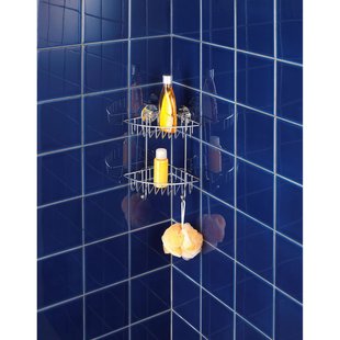 Wenko Dubbele Hoekrek Bari 2 Haken Met Pomp Vacuumloc Chroom