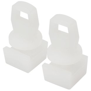 Basislijn - Eindstop - Plus - Wit