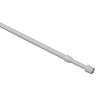 Sencys - Gordijnroede - Queen - Verstelbaar - Wit - 40-70cm