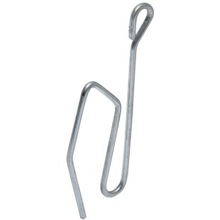 Sencys - Gordijnhaak - Gegalvaniseerd Ijzer - 25 Stuks