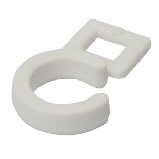 Sencys Gordijnhaak Wit 25x