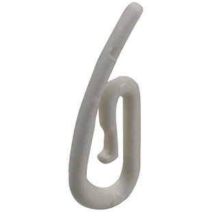 Sencys Plooiband Haken Wit 25 Stuks