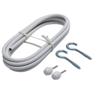 Sencys - Gordijnroede - Wit - 250cm