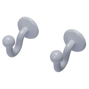 Sencys Embrassehaken Klein Wit - 2 Stuks