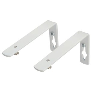 Sencys - Muursteun - Avr6 - Wit - 10 Cm - 2 Stuks