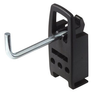 Wolfcraft 5 Enkele Haken L50 Mm Voor Gaatjesboard- En Kastsysteem