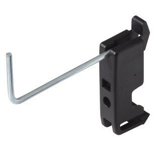 Wolfcraft 10 Enkele Haken L60 Mm Voor Gaatjesboard- En Kastsysteem