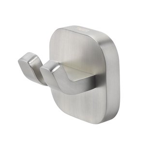 Tiger Handdoekhaak Dubbel Ramos Groot Rvs Geborsteld