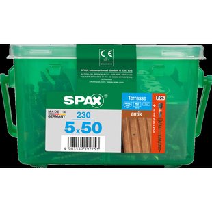 Spax Vlonderschroef T-star Plus Rvs A2 Cilinderkop Torx T25 - 5x50mm - 230 Stuks