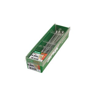 Spax Spaanplaatschroef Hi Force Wirox Cilinderkop Torx T30 - 6x200mm - 16 Stuks