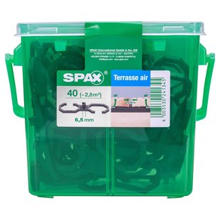 Spax Universele Schroef Air Staal - 6,5x0mm - 40 Stuks