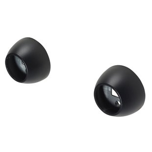 Decomode Gordijn Ophangsteunen Idd Zwart 20mm 2 Stuks