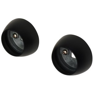 Decomode Gordijn Ophangsteunen Idd Zwart 28mm