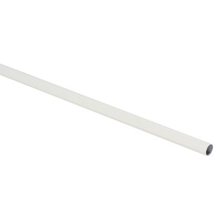 Decomode Uitschuifbare Gordijnroede Off-white 20mm 240cm