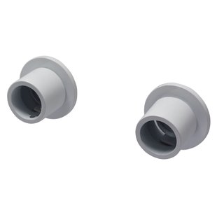 Decomode Gordijn Ophangsteunen Idd Wit Hoogglans 20mm