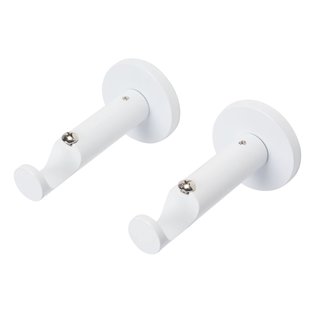 Decomode Gordijn Oplegsteunen Wit Hoogglans 20mm