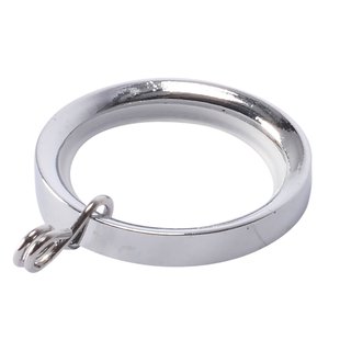 Decomode Gordijnringen Chroom 20mm - 10 Stuks