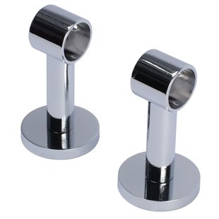 Decomode Gordijn Plafondsteunen Chroom 20mm