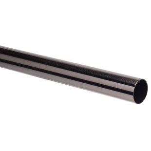Decomode Gordijnroede Zwart Nikkel 200cm 28mm