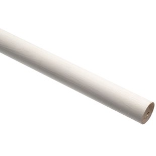 Gordijnroede Wit 35mm 300cm