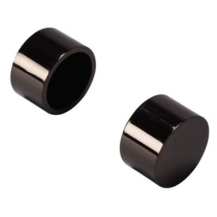 Decomode Gordijnknop Cap Nickel 28mm - 2 Stuks