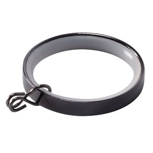 Decomode Gordijnringen Nickel 28mm - 10 Stuks