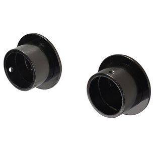 Decomode Gordijn Ophangsteunen Zwart Nikkel 28mm