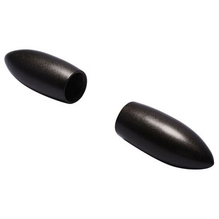 Decomode Eindknop Gordijnroede Obus Antraciet 28mm 2st