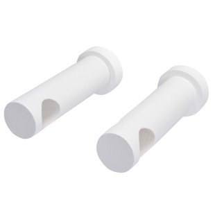Decomode Gordijn Plafondsteunen Wit 28mm 2 Stuks