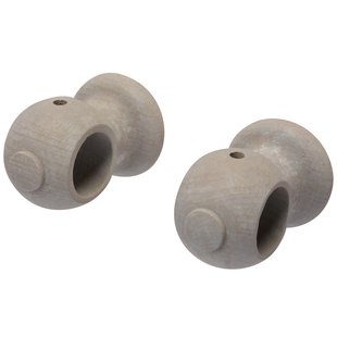 Decomode Gordijnsteun Apollo Klei 28mm 2 Stuks