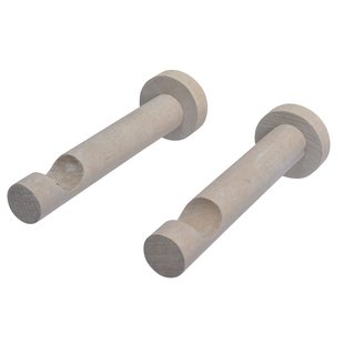 Decomode Gordijn Oplegsteunen Klei 28mm 2 Stuks