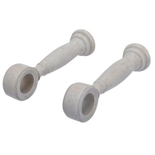 Decomode Gordijnsteunen Sfeervol Klei 28mm 2 Stuks