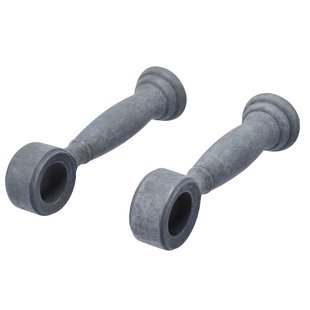 Decomode Gordijnsteunen Sfeervol Grijs 28mm