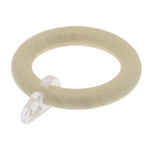 Decomode Gordijnringen Beuk 28mm 10x