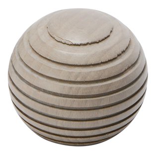 Decomode Eindknop Gordijnroede Bol Taupe 28mm 2st