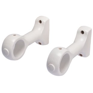 Decomode Gordijnsteunen Mono Gm Wit 35mm 2 Stuks