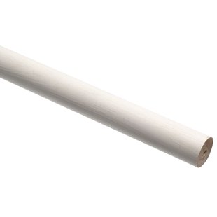 Gordijnroede Wit 28mm 160cm