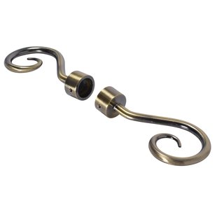 Decomode Eindkop Curl Antraciet 20mm 2x