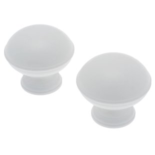 Decomode Eindkop Bell Wit 35mm 2x