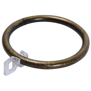 Decomode Gordijnringen Brons 28mm 10x